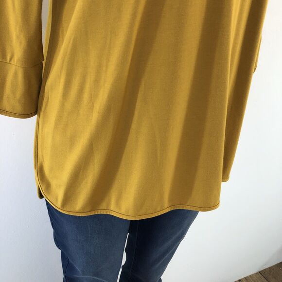 Cato Est 1946 Women’s Tunic Top Blouse Geometric Size M 3/4 Bell Sleeve … - Picture 4 of 14